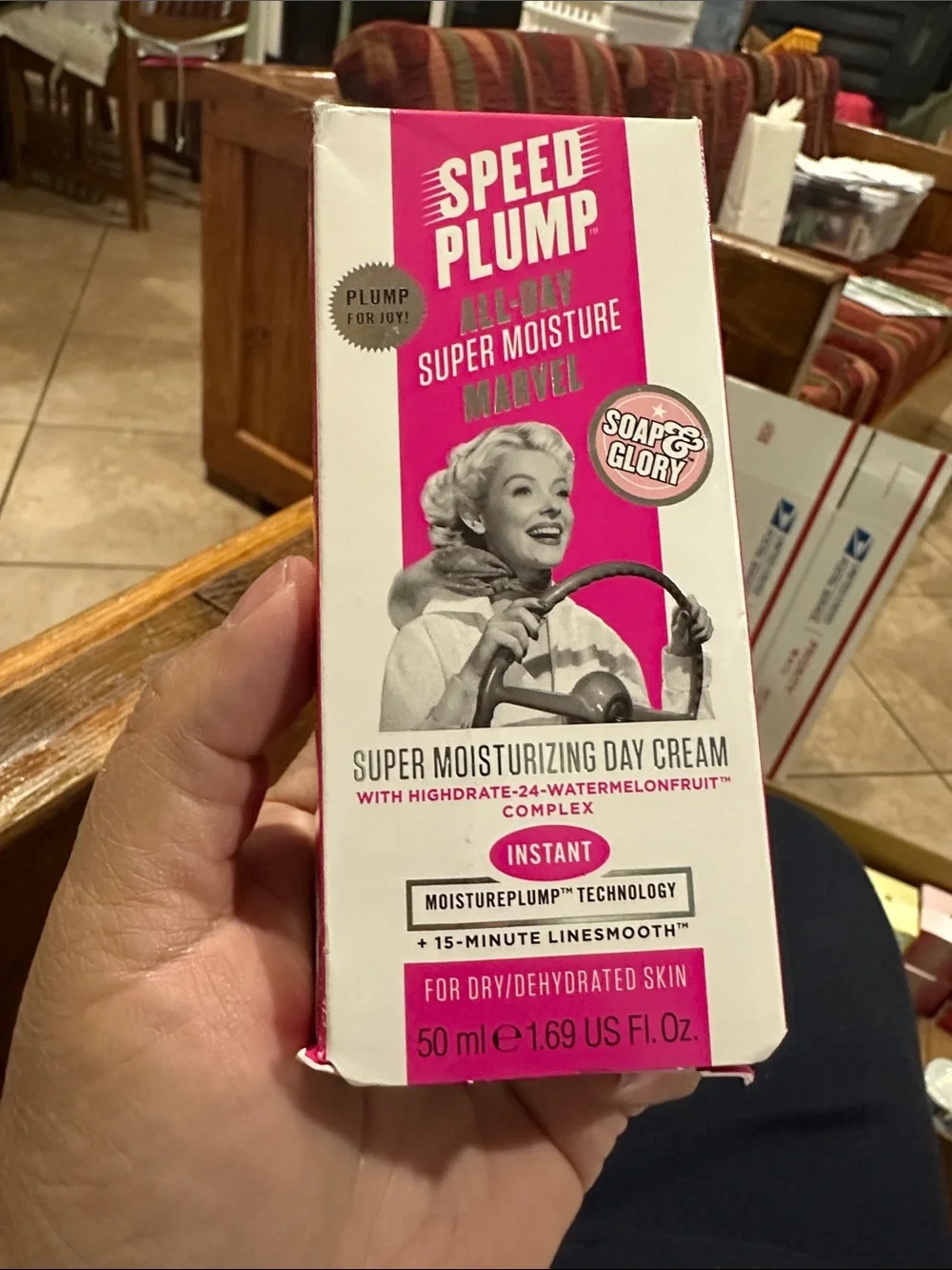 Soap & Glory Speed Plump Super Moisture Day Cream - 1.69 oz